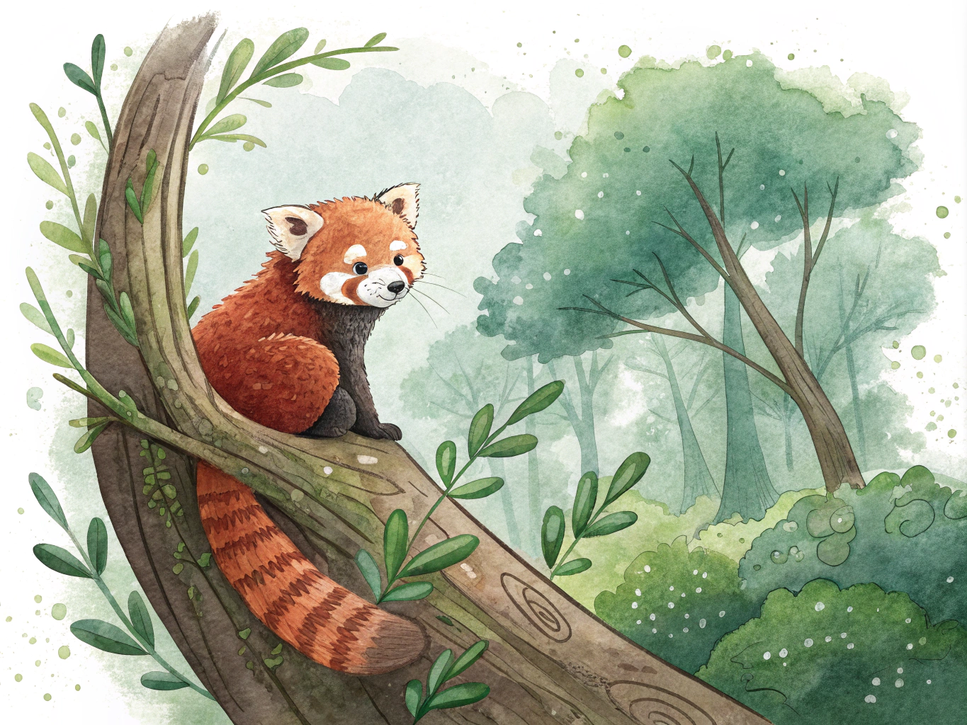 Recraft AI example 1: Stylized illustration of a futuristic city