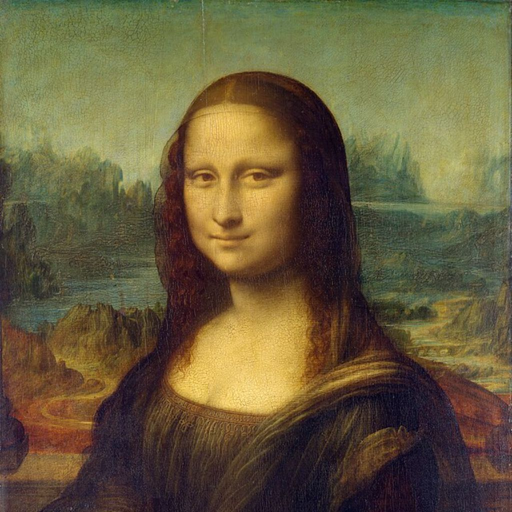 Original Mona Lisa painting