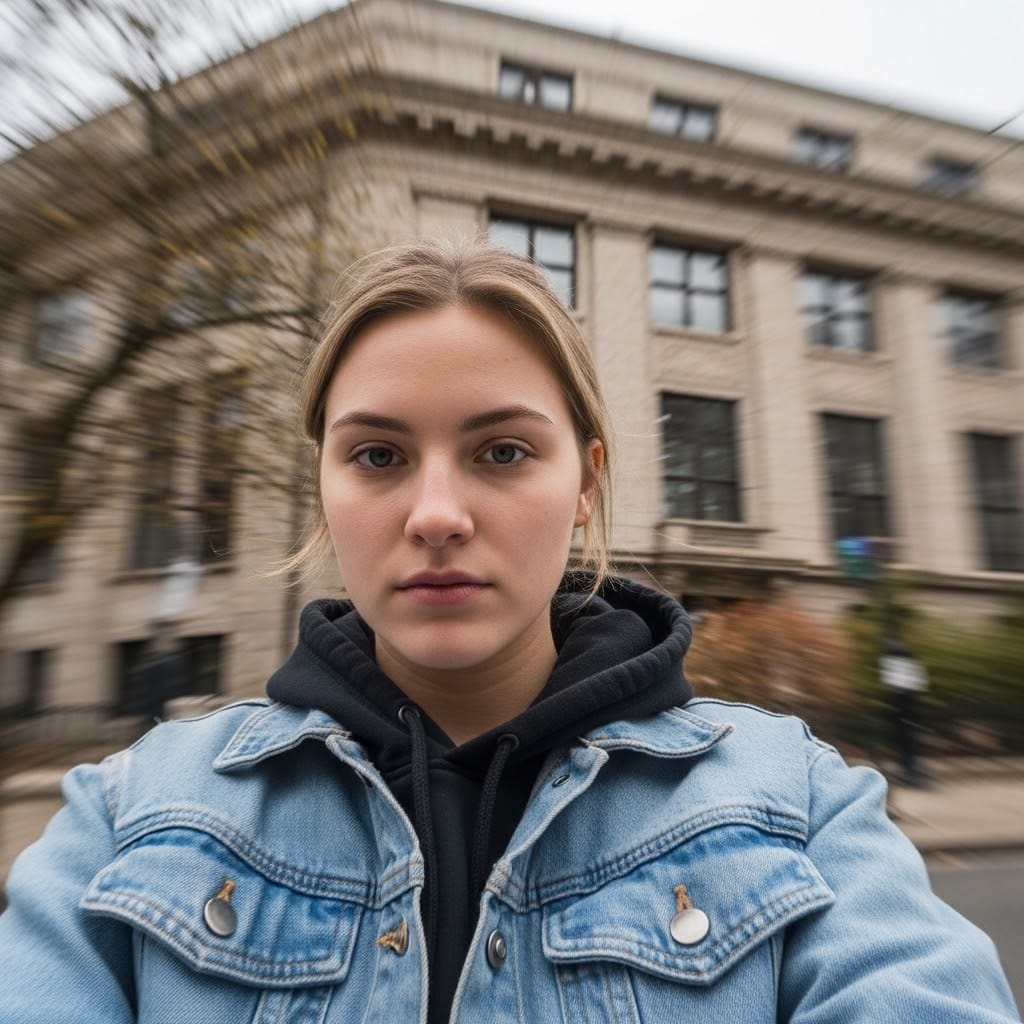 Detailed macro photograph of a colorful butterfly on a purple flower with bokeh background