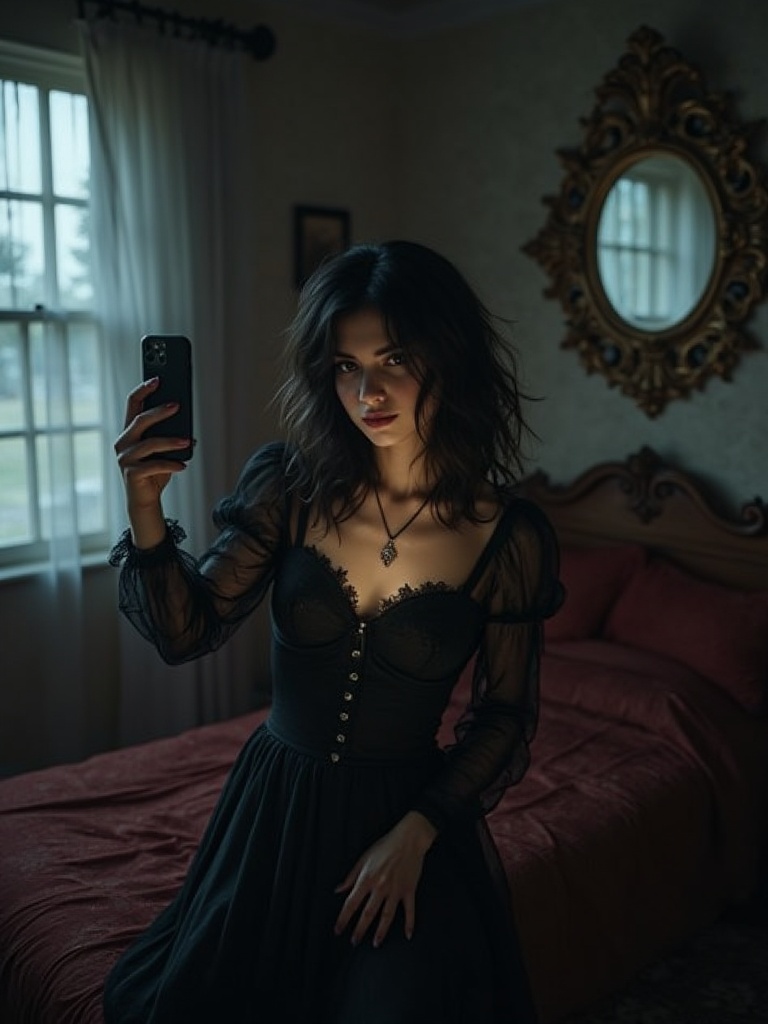 a-melancholic-goth-girl-takes-a-dimly-lit-selfie-fwycjwqzac