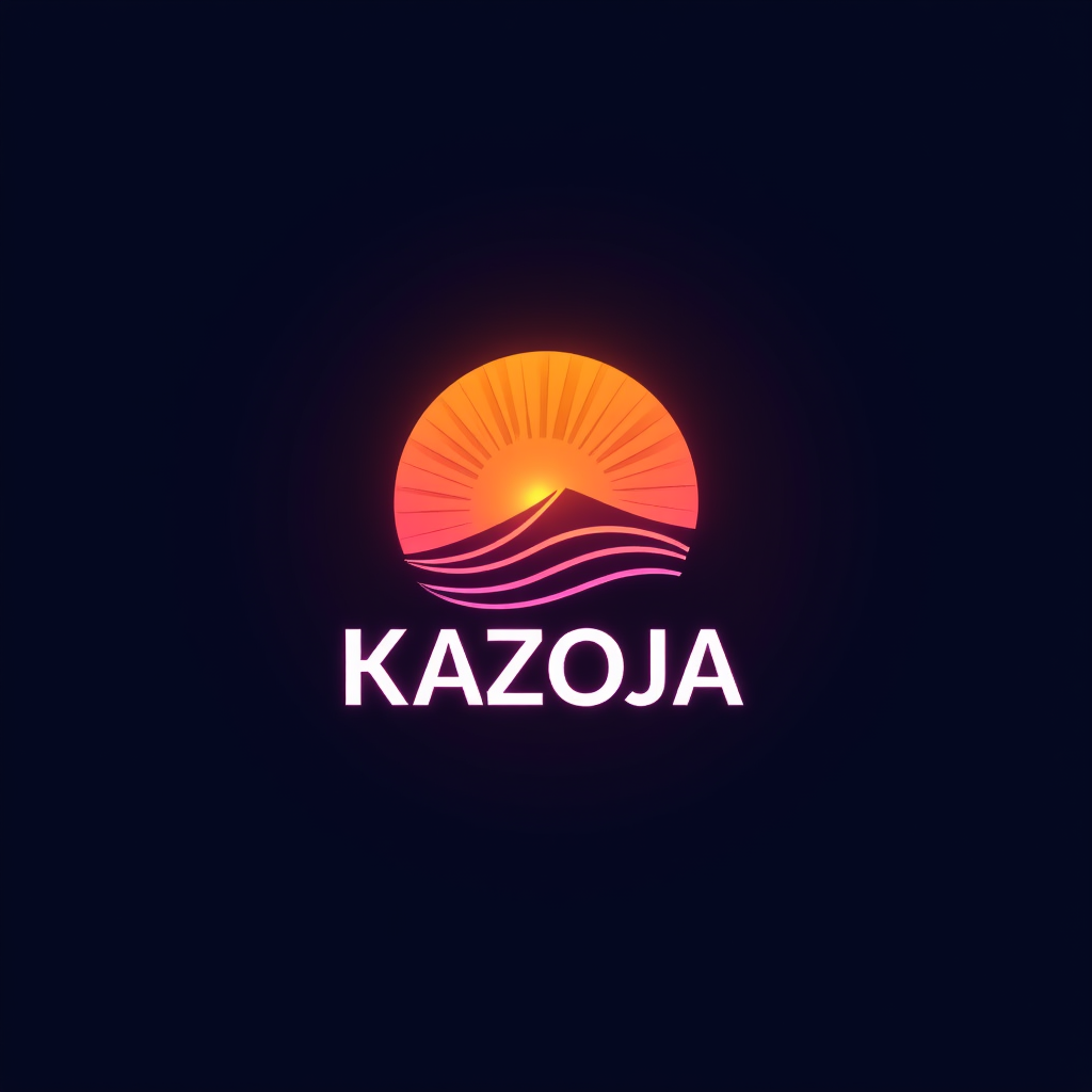 kazoja-logo-neon-style-futuristic-hgybgaocdx