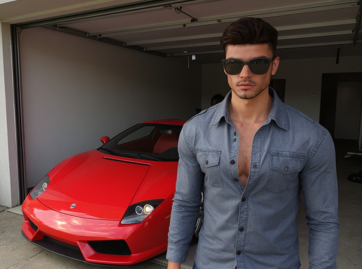 a-male-model-standing-in-front-of-a-sports-car-no9kvy8iu7