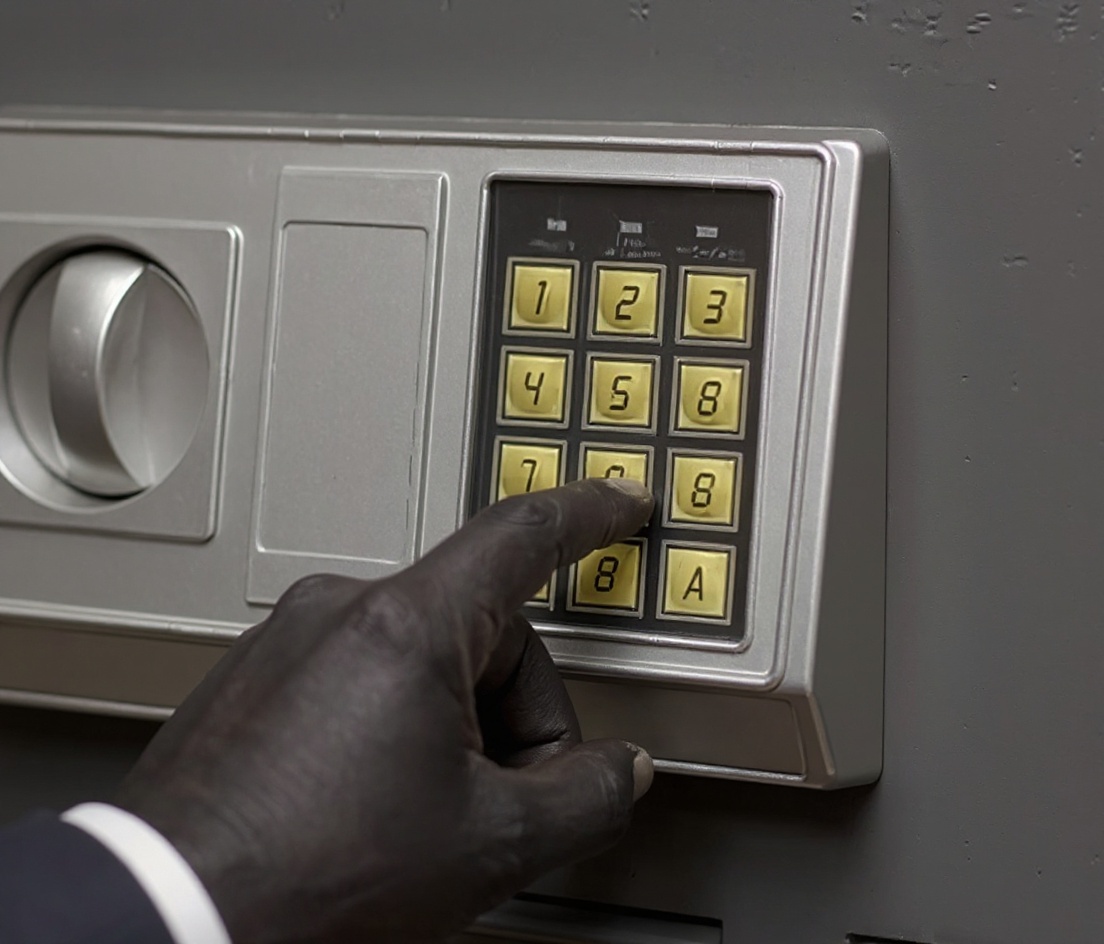 close-up-of-a-hand-entering-a-code-0867a-on-a-0cxg4gjdx3
