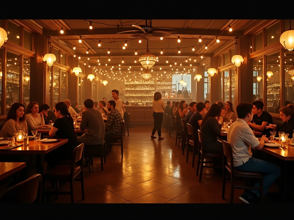 wide-angle-shot-of-a-bustling-vibrant-bistro-f0o83u59kh