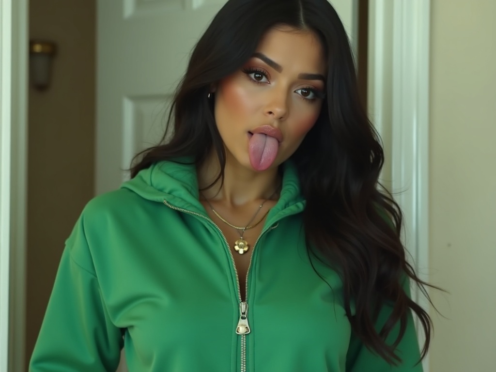 make-kylie-jenner-zip-up-tracksuit-green-while-i6qs8dfbfo