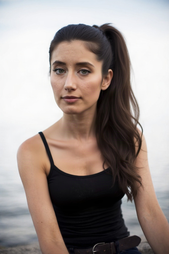 change-the-womans-hair-to-a-ponytail-awrss54g91